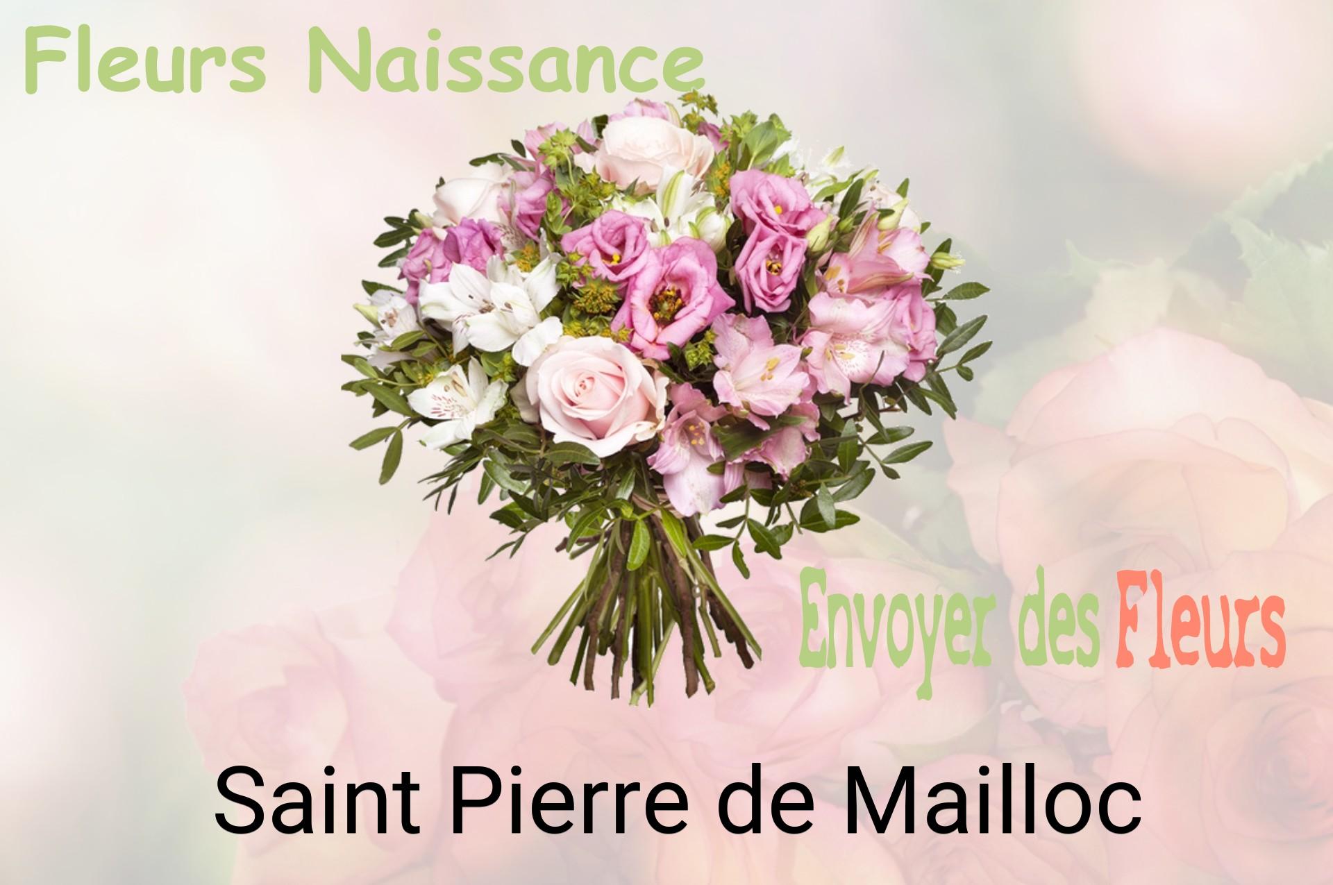 Bouquet de fleurs de naissance livré à Saint-Pierre-de-Mailloc
